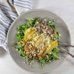 Arugula Salad with Pear and Gorgonzola