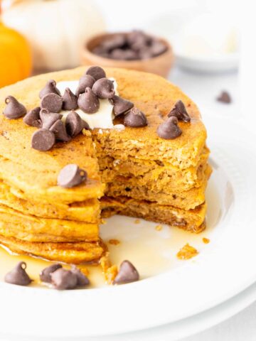 Easy Pumpkin Pancakes | Sip and Spice