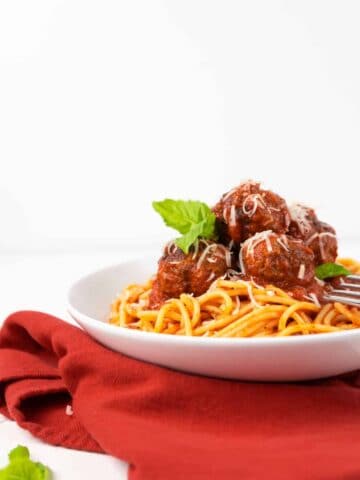Classic Spaghetti and Meatballs | Sip and Spice