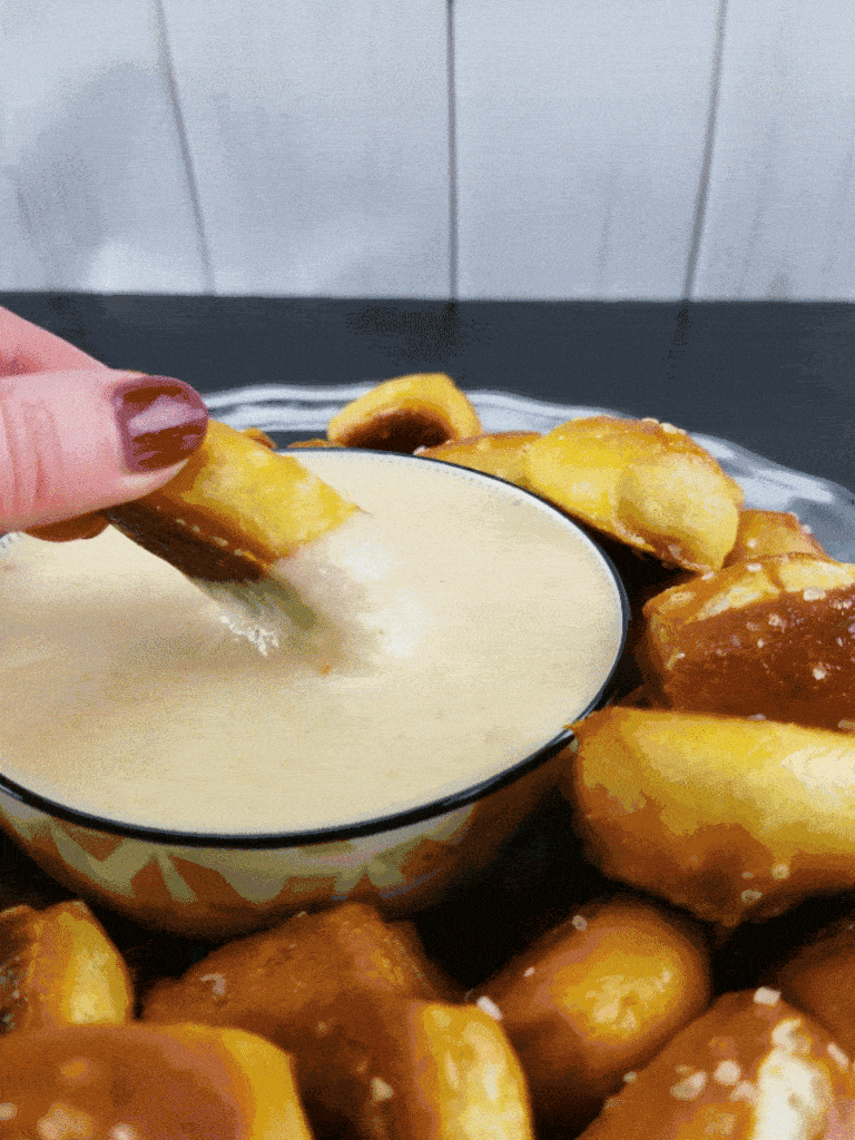 Soft Pretzels and Beer Cheese | Sip + Spice