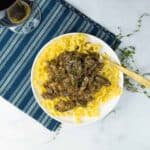 Easy Weeknight Beef Bourgignon | Sip + Spice