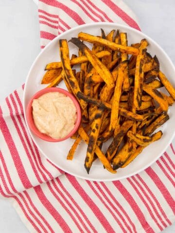 Healthy Sweet Potato Fries | Sip + Spice