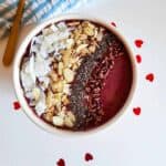 Chocolate Cherry Smoothie Bowl | Sip + Spice