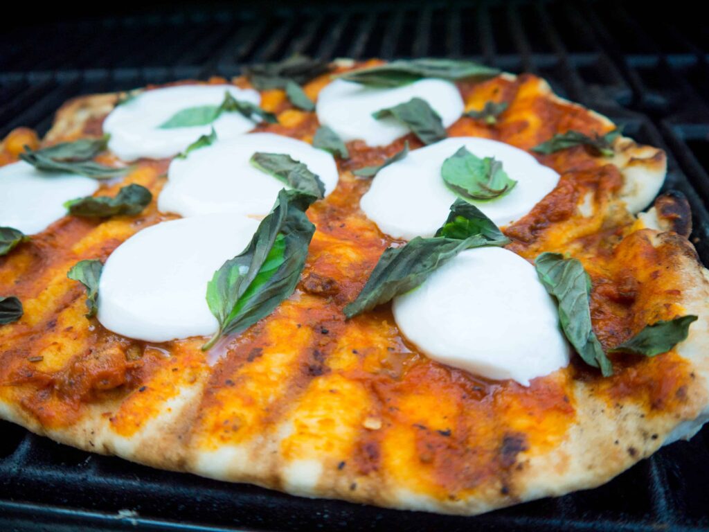 Grilled Margherita Pizza | Sip + Spice