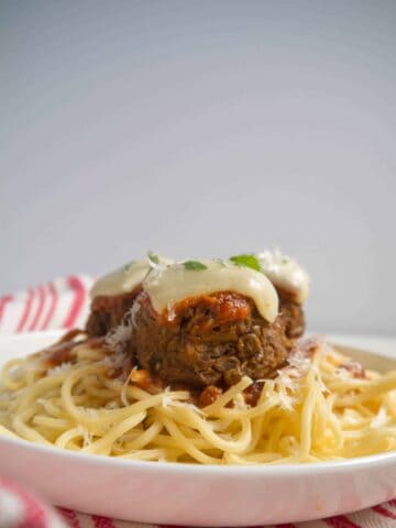 Make-Ahead Veggie Meatballs | Sip + Spice