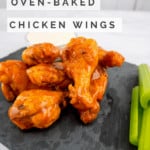 Crispy Baked Chicken Wings | Sip and Spice #cleaneating #healthy #wings #partyfood #chicken