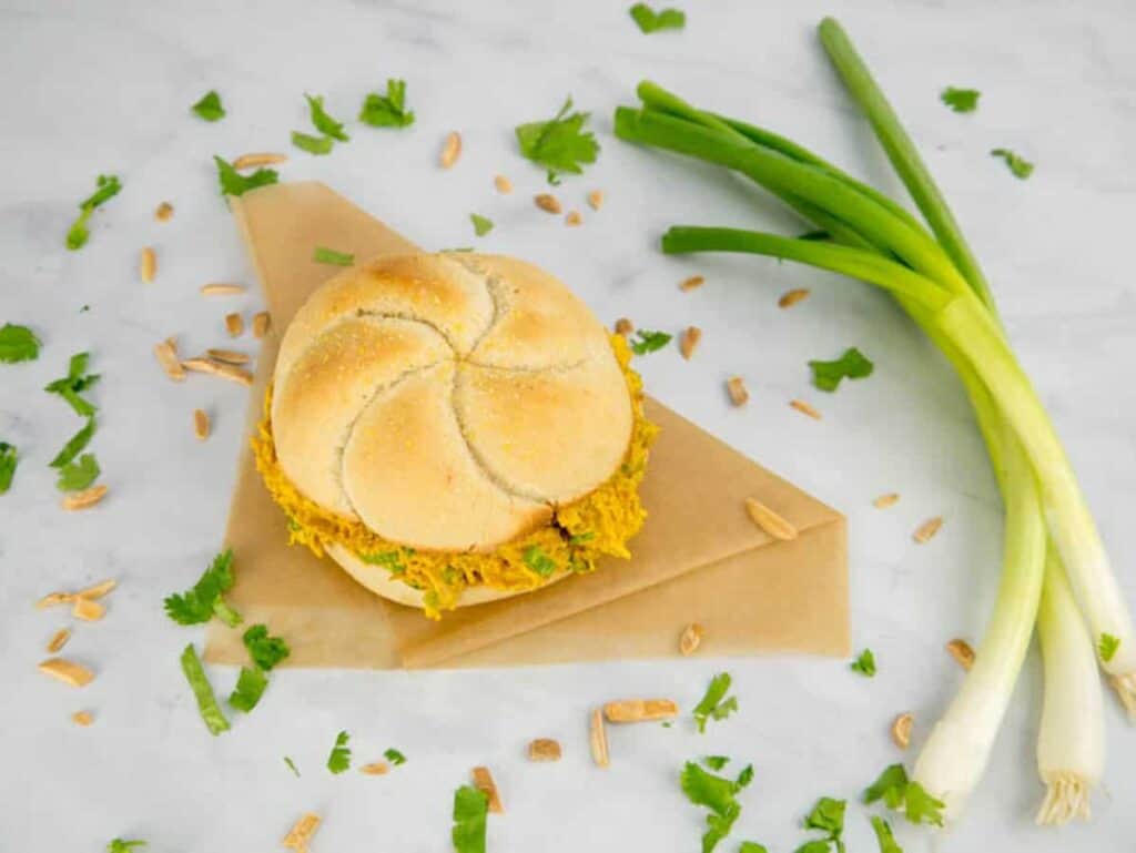 Curried Chicken Salad No Mayo | Sip and Spice