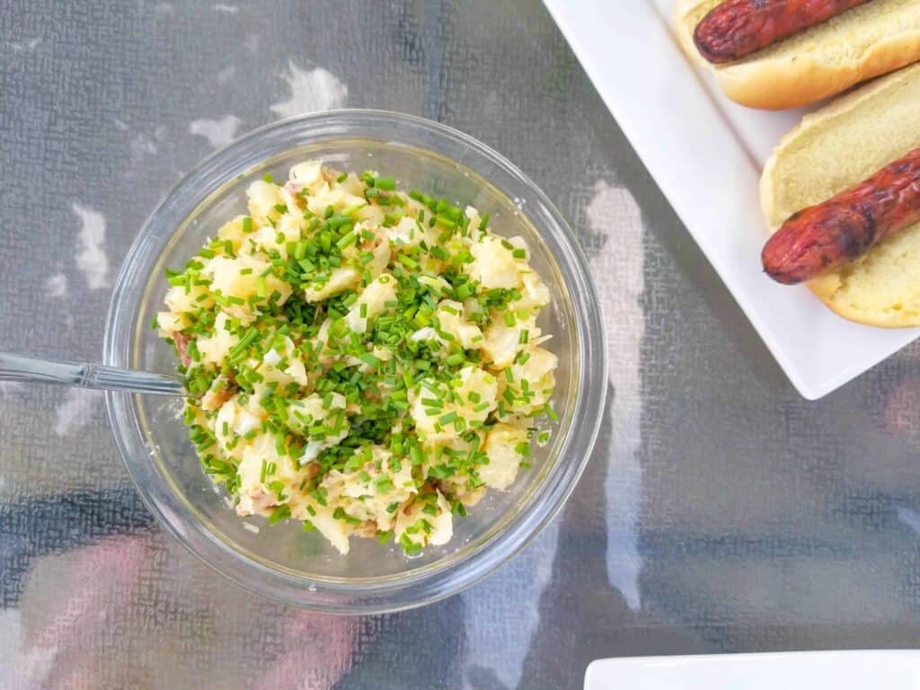 Healthy German Potato Salad | Sip + Spice