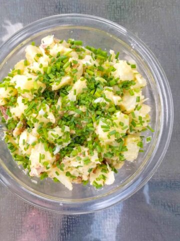 Healthy German Potato Salad | Sip + Spice