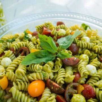 Caprese Pasta Salad | Sip and Spice