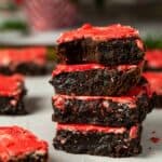 Peppermint Crunch Brownies | Sip and Spice