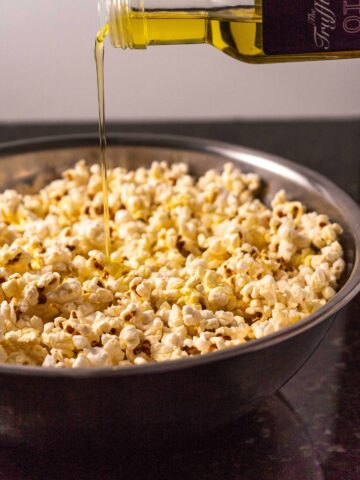 Rosemary Truffle Popcorn | Sip and Spice