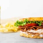 Roast Turkey BLT with Herbed Mayo | Sip and Spice