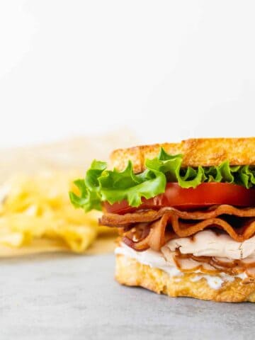 Roast Turkey BLT with Herbed Mayo | Sip and Spice
