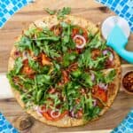 15 Minute BLT Flatbread Pizza | Sip and Spice