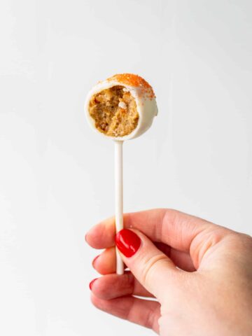 Leftover Carrot Cake Pops | Sip and Spice