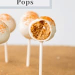 Leftover Carrot Cake Pops | Sip and Spice