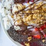 Nutella Acai Bowl | Sip and Spice