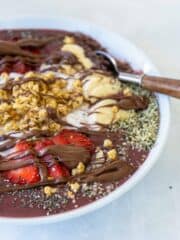 Nutella Acai Bowl | Sip and Spice