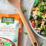 Seeds of Change Quinoa and Brown Rice Salad with Black Beans and Honey-Lime Vinaigrette Seeds of Change | Sip and Spice