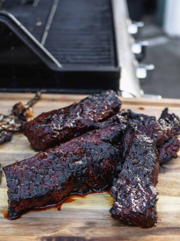 Spicy Honey Bourbon Steak Tips | Sip and Spice