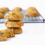 Easy Pumpkin Chocolate Chip Cookies | Sip and Spice