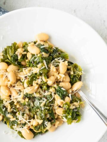 15-Minute Italian Greens and Beans Risotto | Sip and Spice