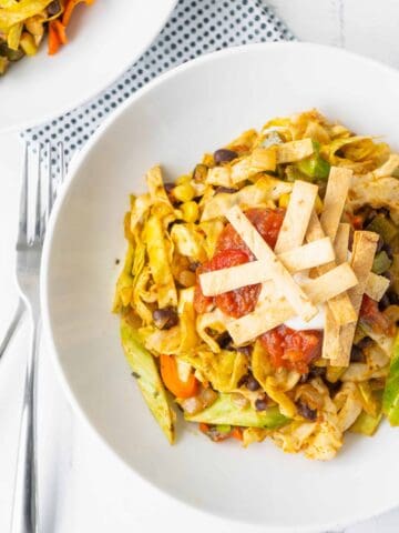 Tex Mex Egg Roll in a Bowl | Sip and Spice