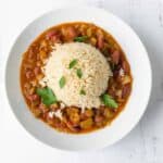 Vegan Red Beans and Rice | Sip and Spice